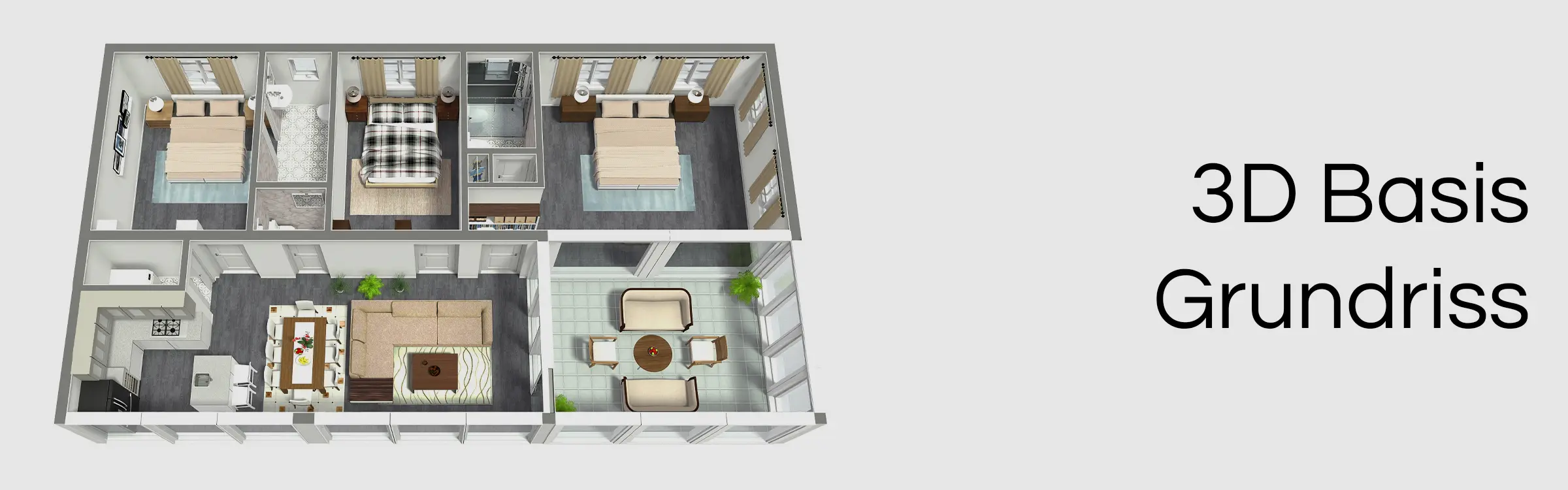 3D Floor Plan – Basic